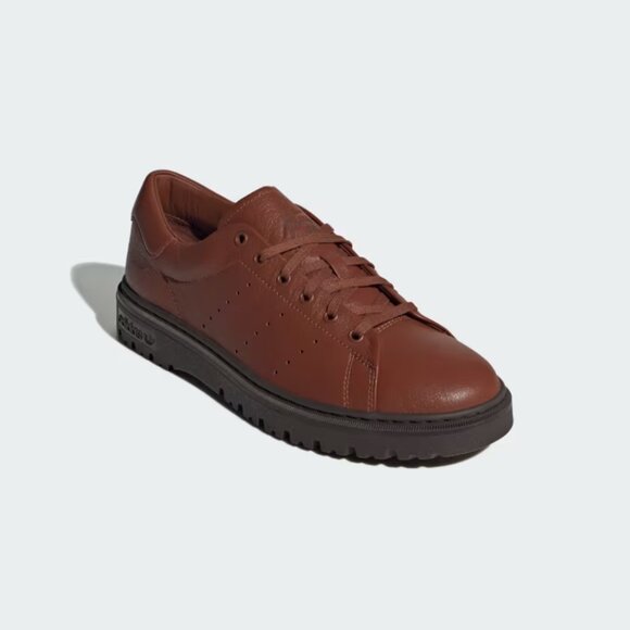 Adidas Originals- STAN SMITH FREIZEIT SHOES 6- redwood- NWT Brand new - Picture 2 of 9